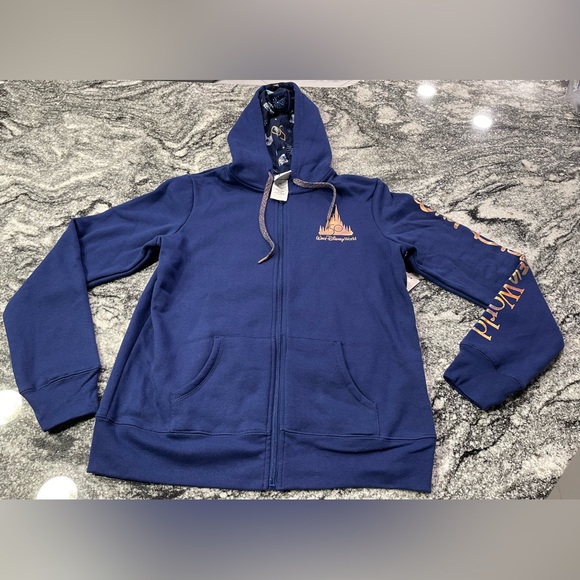 Disney 50th Anniversary Hoodie sweater Zip Up Jacket LE - Picture 7 of 14